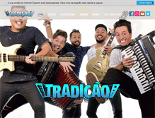 Tablet Screenshot of grupotradicao.com.br